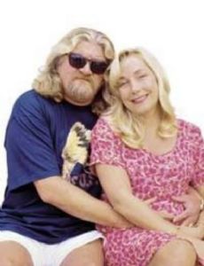 Joe Eszterhas and Naomi Baca