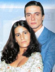 Fabio Junior and Gloria Pires