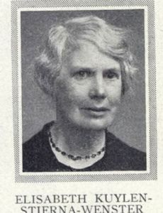 Elisabeth Kuylenstierna-Wenster