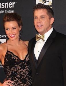 Skylene Montgomery and Sean Payton