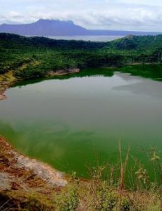 Taal Volcano Main Crater Lake