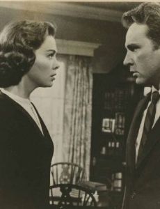 Richard Burton and Barbara Rush