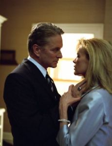 Michael Douglas and Kim Basinger