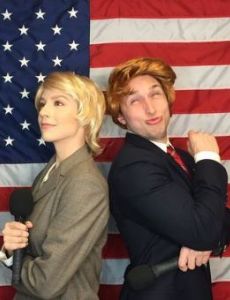 Courtney Miller and Shayne Topp
