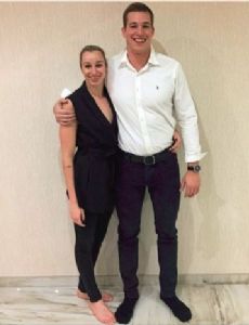 Evelyn Verrasztó and Szilárd Jansik