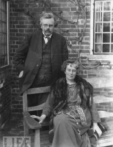 G.K. Chesterton and Frances Blogg