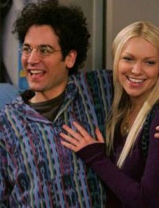 Laura Prepon and Josh Radnor