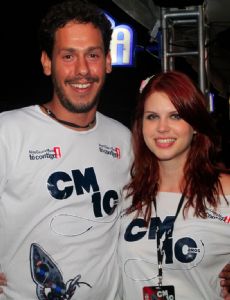 Carolinie Figueiredo and Guga Coelho