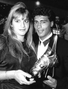 Romário and Mônica Santoro