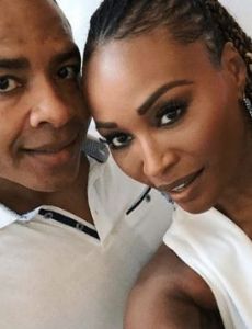 Cynthia Bailey and Mike Hill (sportscaster)