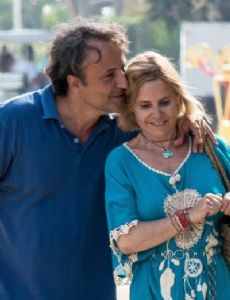 Narcís Rebollo and Eugenia Martínez de Irujo