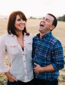 Joe Lo Truglio and Beth Dover