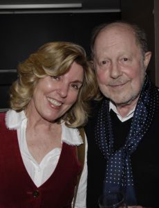 Nicolas Roeg and Harriet Harper