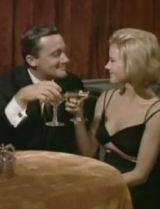 Sharon Farrell and Robert Vaughn