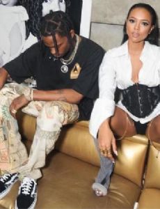 Travis Scott (rapper) and Karrueche Tran