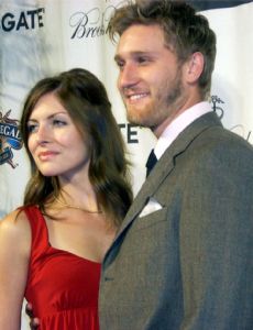 Aaron Staton and Connie Fletcher