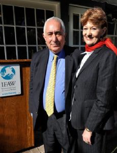 Ben Stein and Alexandra Denman