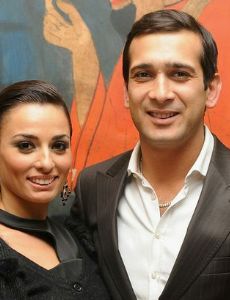 Flavia Cacace and Jimi Mistry