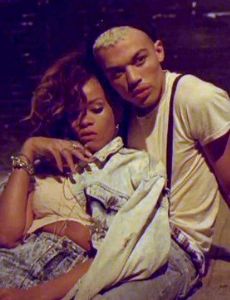 Rihanna and Dudley O' Shaughnessy