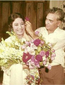 Meena Kumari and Kamal Amrohi