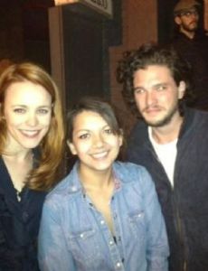 Kit Harington and Rachel McAdams