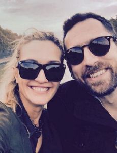 Carolina Crescentini and Dave Peter Mellish
