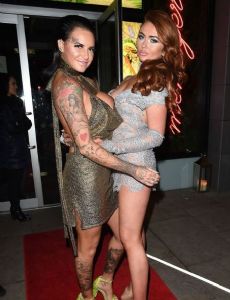 Charlotte Dawson and Jemma Lucy
