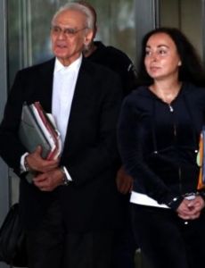 Akis Tsochatzopoulos and Vicky Stamati