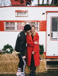 Sophie Nélisse and Maxime Gibeault
