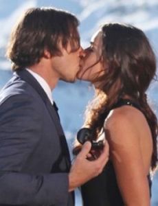 Courtney Robertson and Benjamin Flajnik
