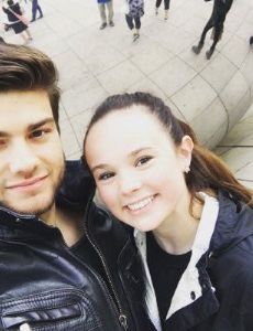 Mariah Bell and Romain Ponsart