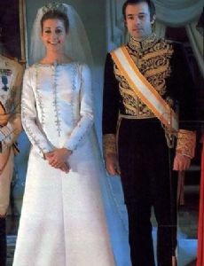 Carmen Martínez Bordiu and Alfonso, Duke of Anjou and Cádiz