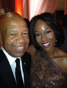 Elijah Cummings and Maya Rockeymoore Cummings