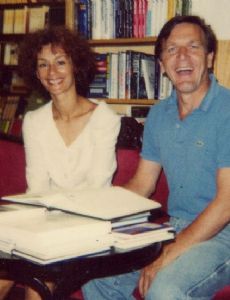 Gerhard Schröder and Hiltrud Schwetje