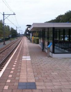 Dalen railway station