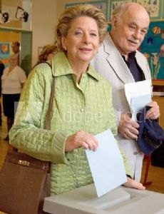 Ursula Stenzel and Heinrich Schweiger
