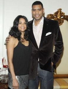 Allan Houston and Tamara Houston