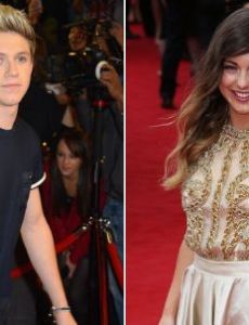 Louise Thompson and Niall Horan