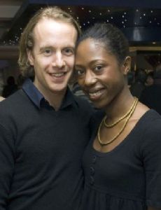 Nikki Amuka-Bird and Geoffrey Streatfield