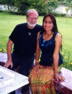 Jerry Hopkins (author) and Lamyai Hopkins
