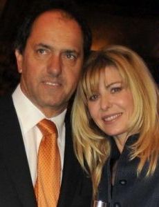Karina Rabolini and Daniel Scioli