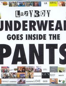 Lazyboy - Underwear Goes Inside the Pants -  Music