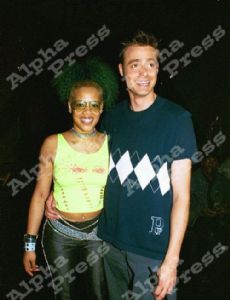 Jamie Theakston and Kelis