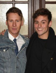 Tom Daley and Dustin Lance Black