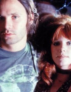 Jim Morrison and Pamela Courson