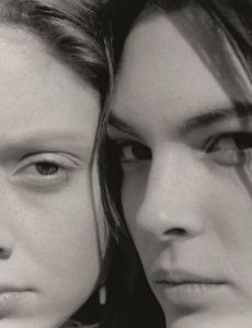 Natalie Westling and Vittoria Ceretti