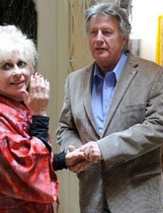 Cecília Esztergályos and Péter Fonyódi