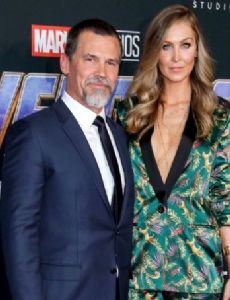 Josh Brolin and Kathryn Boyd