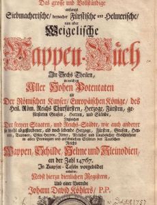 Christoph Weigel the Elder
