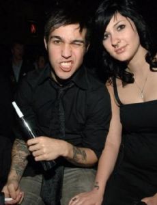 Pete Wentz and Jeane White
